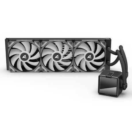 Sharkoon s60 argb refrigeración por agua (negro, pwm de 4 pines)