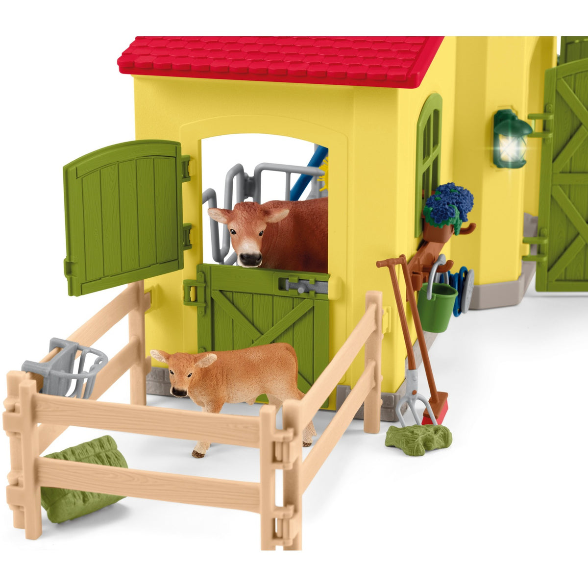 Schleich Farm World: gran figura de juego amarilla y estable
