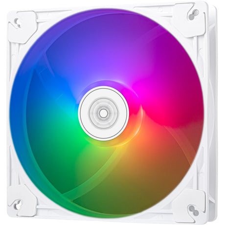Silverstone vista 140 argb ventilador de caja (blanco, 140 x 140 x 25 mm, pwm)