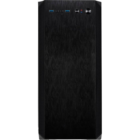 Carcasa minitorre Inter-tech h-606 (negro | 2x USB-A)