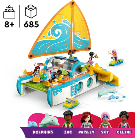 Barco de juguete Lego Friends Adventure Boat Trip para niños - 42664
