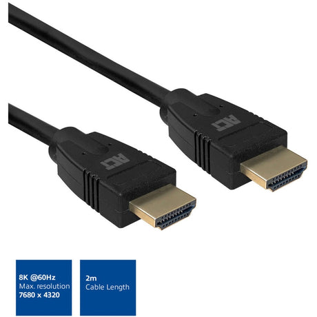 Conectividad ley cable hdmi 8k ultra alta velocidad v2.1 hdmi-a macho - hdmi-a macho (negro)