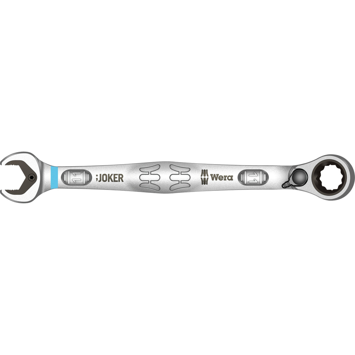 Llave de trinquete de boca y anillo con interruptor joker de Wera (ancho de llave 11)