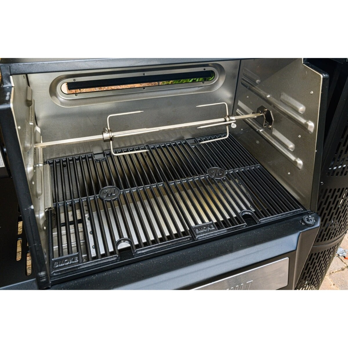 Kit de asador Masterbuilt Gravity Series (acero inoxidable negro)