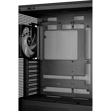 Carcasa de torre midi asus tuf gaming gt302 argb (negro | 2x usb-a | 1x usb-c | rgb | vidrio templado)