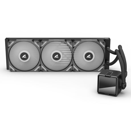 Sharkoon s60 argb refrigeración por agua (negro, pwm de 4 pines)