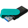Memoria USB Kingston Data Traveler Exodia S 128 GB (negro azul claro, DTXS 128 GB)
