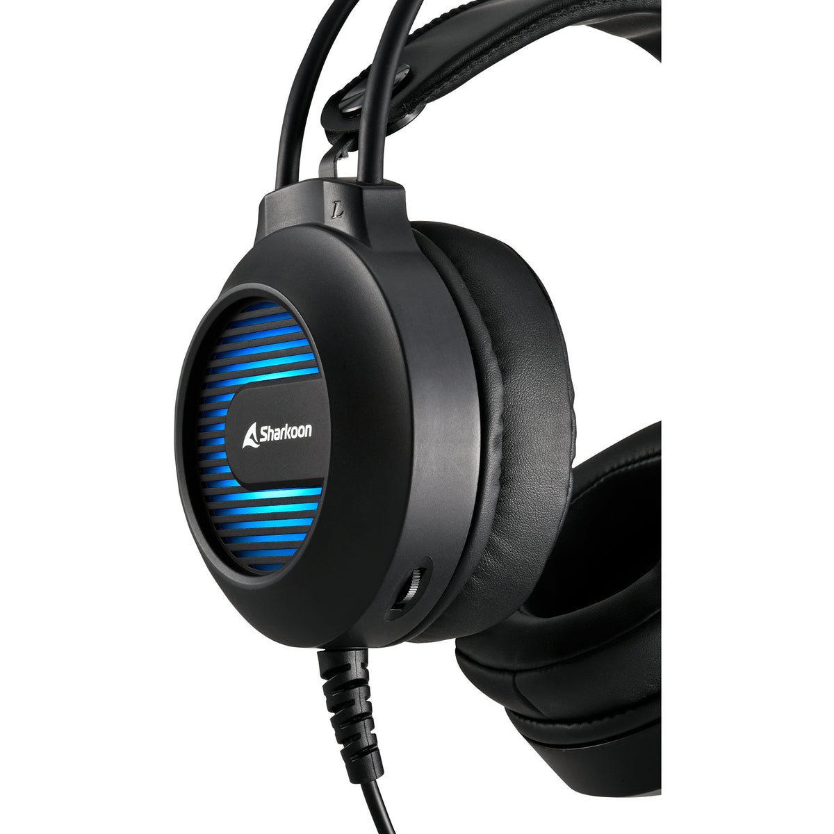 Auriculares supraaurales para juegos Sharkoon Skiller sgh20 (negro, PC, PlayStation 5)