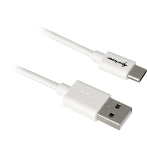 Sharkoon USB-A 2.0 - Cable USB-C (blanco, 1,5 metros)