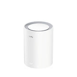 Enrutador de malla Cudy ax3000 2,5 g de malla con sistema Wi-Fi 6 (paquete de 1) (blanco)