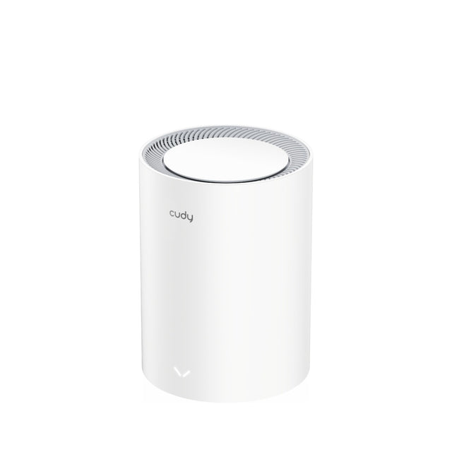 Enrutador de malla Cudy ax3000 2,5 g de malla con sistema Wi-Fi 6 (paquete de 1) (blanco)