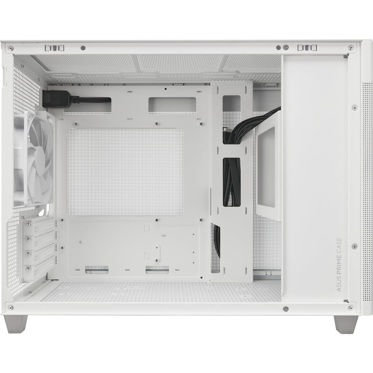 Caja mini torre Asus prime ap201 (blanca | 2x USB-A | 1x USB-C)
