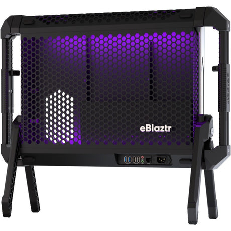Carcasa de escritorio Eblaztr PC case (negro (mate))