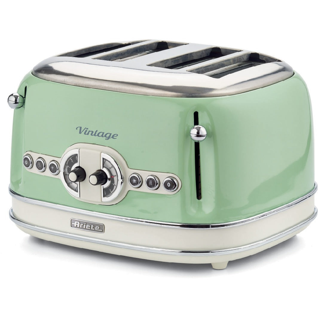 Tostadora vintage Ariete 0156 04 (verde claro)