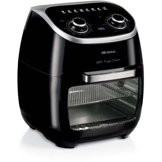 Ariete airy freidora horno 4619 00 freidora de aire caliente (negra, 11 litros)