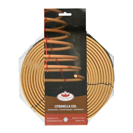 Esschert design colgante en espiral de citronela