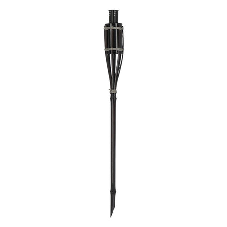 Esschert design antorcha bambú negro dia5,5x60 cm