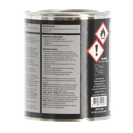 Esschert gel de fuego de diseño en lata 500ml