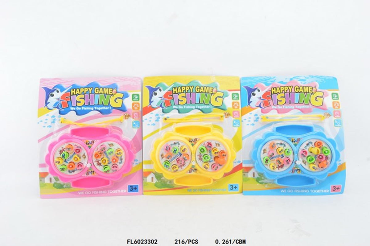 Aro juego de pesca duo magnético 2x8 peces