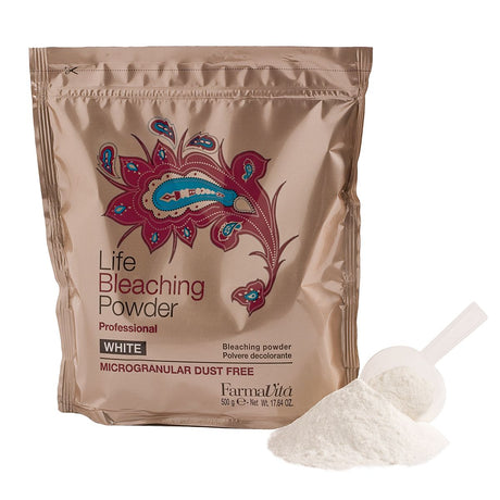 Farmavita life polvo decolorante sin polvo blanco 500gr
