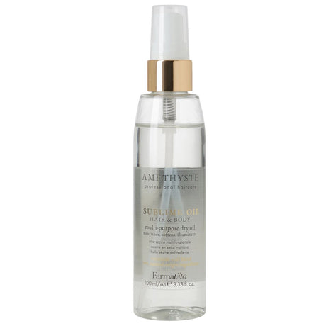 Farmavita amethyste sublime oil cabello cuerpo aceite seco multiusos 100ml