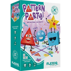 ¡Fiesta del patrón Flexiq! juego de cartas