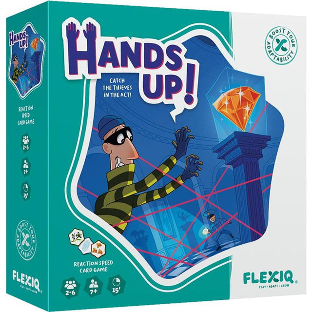 ¡Flexiq manos arriba! juego de cartas