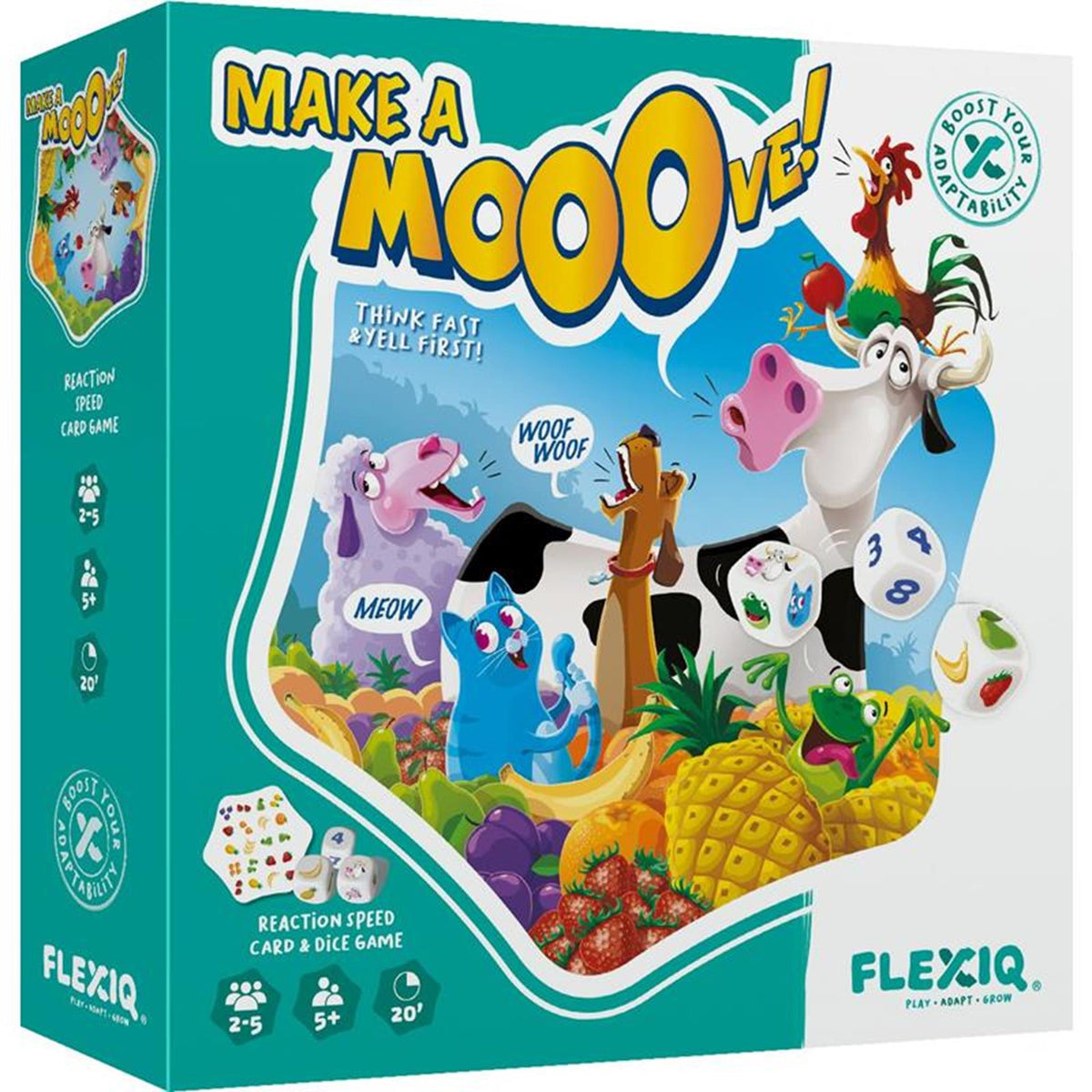 ¡Flexiq haz un movimiento! juego de cartas