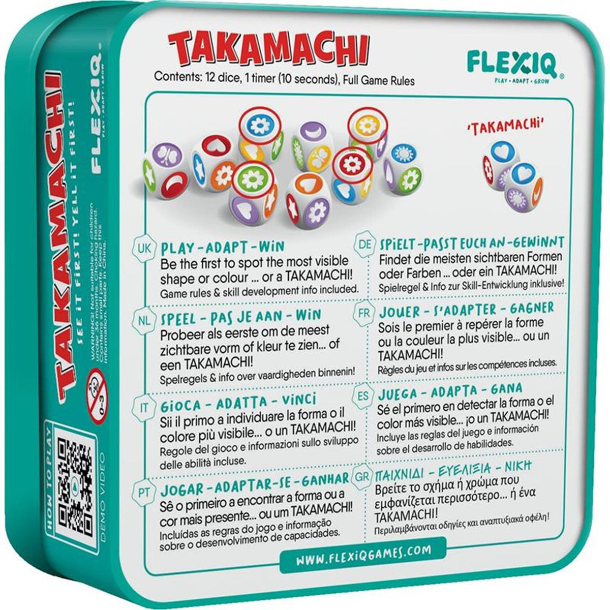 Flexiq - juego de dados takamachi