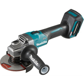 Makita ga008gm201 amoladora angular 40 v max 125 mm batería 4,0 ah (2 piezas), cargador, mbox