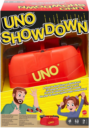 Boosterbox Mattel - Juego de cartas de UNO Showdown