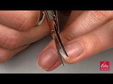 Tijeras para uñas Erbe solingen con punta afilada 9cm (erbe91361)