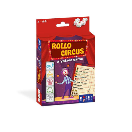 Rollo: un juego de yatzee - circo - juego de dados (nl fr)
