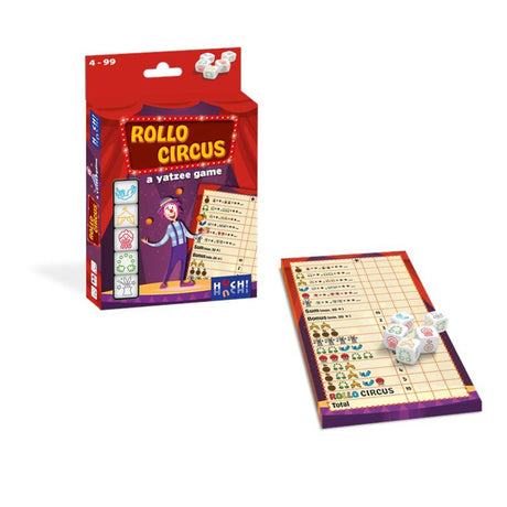 Rollo: un juego de yatzee - circo - juego de dados (nl fr)