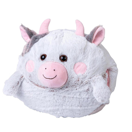 Noxxiez calentador de manos acogedor peluche vaca 35cm