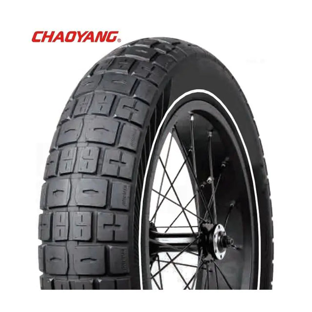Chaoyang 20x4.00 (100-406) neumático de carga fatbike de fácil transporte negro reflex doble carcasa+hipposkin