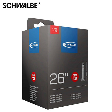 Schwalbe Inner Tube FV SV13F 26 ​​ancho 54 57 60 62 65 70 75-559