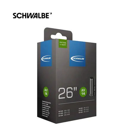 Schwalbe Tubo interior AV14 Extra Light 26 40 62-559 40 mm Ventiel
