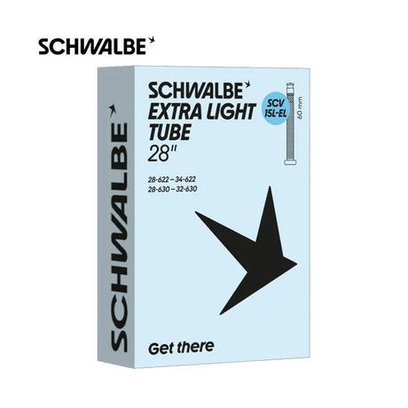 Cámara de aire Schwalbe scv15l-el 28 34-622 630 60mm negro