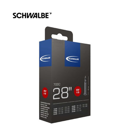 Schwalbe Tubo interior SV15 Race de 28 pulgadas 18 28-622 SV 40 mm