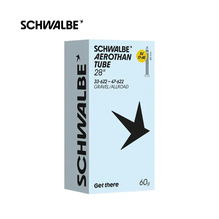 Cámara de aire Schwalbe 28 aerothan sv17-ae