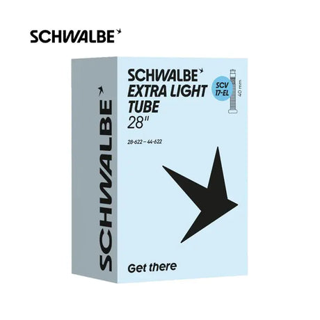 Cámara de aire Schwalbe scv17-el 28 44-622 40mm negro