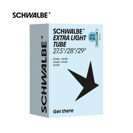 Cámara de aire Schwalbe scv19-el 40 62-584 635 40mm negro