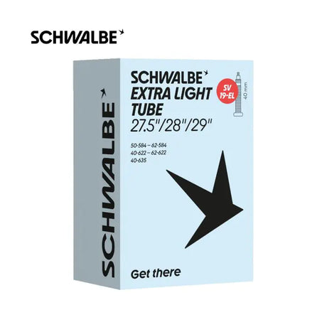 Cámara de aire Schwalbe sv19-el 27� 28 29 40 62-584 635 fv 40mm