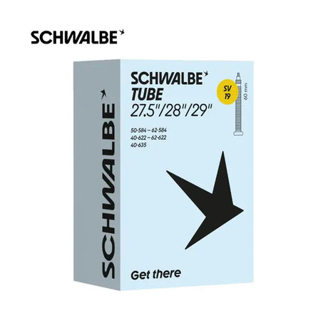 Schwalbe benelux b.v. Cámara de aire Schwalbe SV19 27� 28 29 40 62-584 635 fv 60mm
