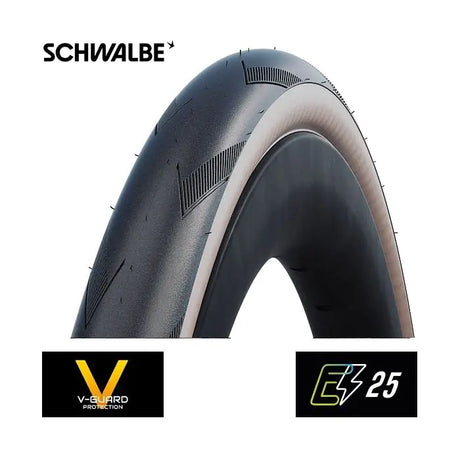 Schwalbe 28-1.25 (32-622) Pro One Evo Zwart-tr.skin Fold
