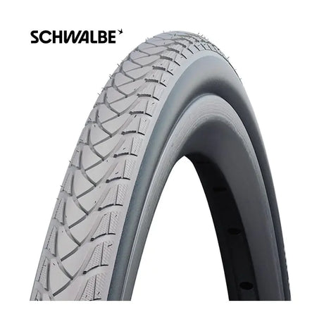 Schwalbe 24x1 3 8 (37-540) maratón más rendimiento en silla de ruedas. cable gris-negro 10281540.01