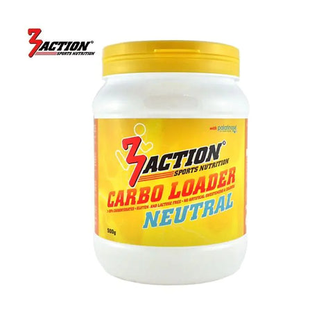 Cargador carbo 3action neutro 500 gramos 1201000020