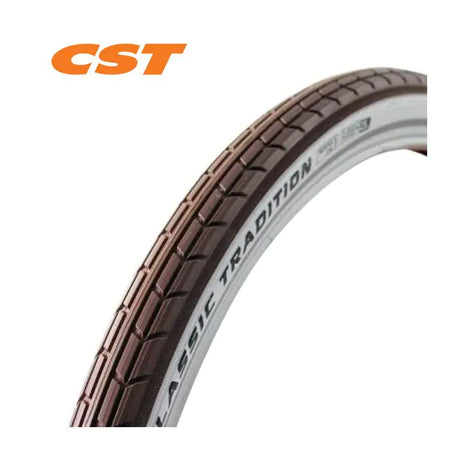 Cst 28x1.75x2 (47-622) hilo reflex tradición clásica marrón-blanco 570544