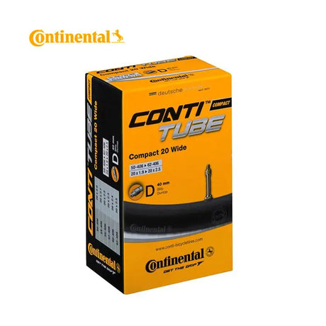 Tubo interno continental DV7 Compacto ancho 20 pulgadas 50 62-406 DV 40 mm